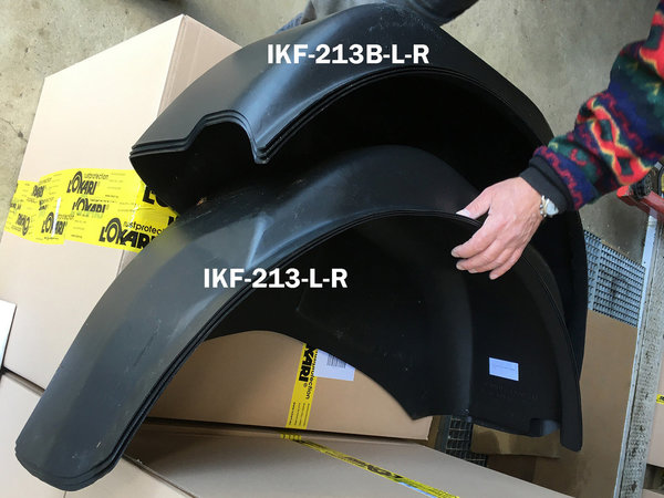 Inner wings (PE), rear - Mercedes Benz MB Sprinter 907/910 with s. mudguards - from yoc 18